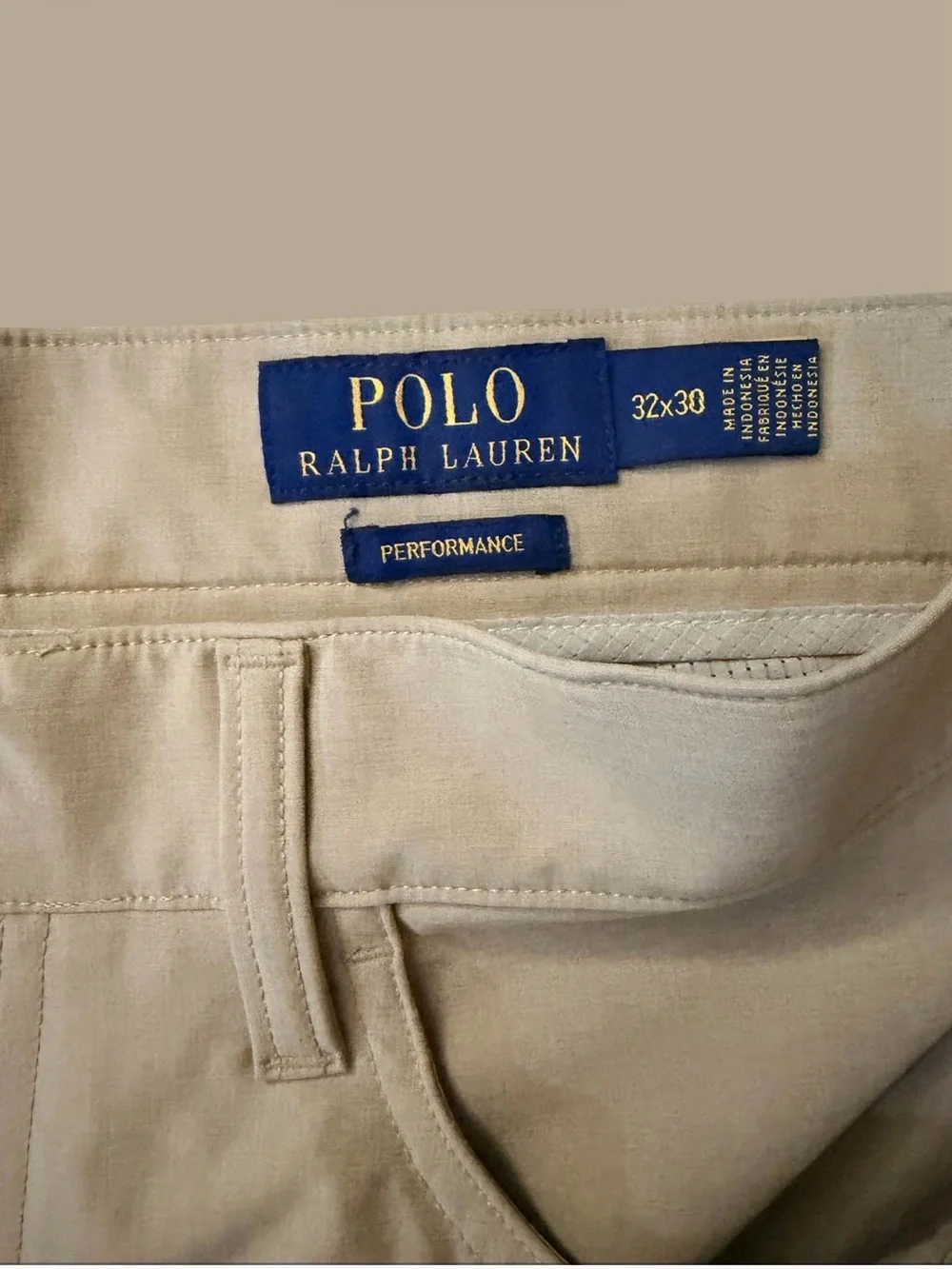 New! Polo By Ralph Lauren Men's Tech 5 Pocket Golf Performance Pants (32x30)